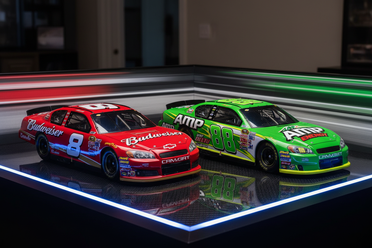 Dale Earnhardt Jr. #8 and #88 Collectible Cars