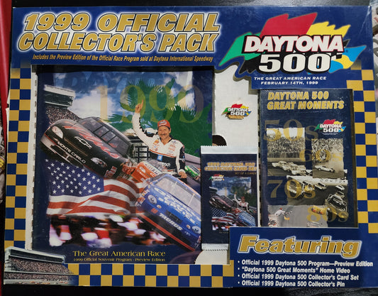 1999 Daytona 500 official collectors pack