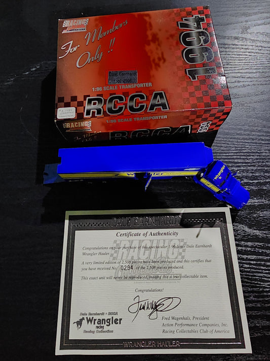 Action RCCA Dale Earnhardt Sr 1:96 Wrangler Hauler